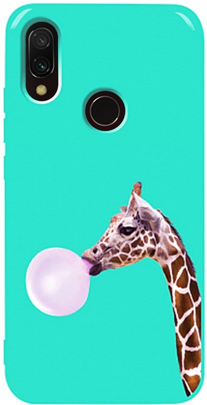 

Панель TOTO Pure TPU 2mm Print Case для Xiaomi Redmi 7 Giraff Gum Mint