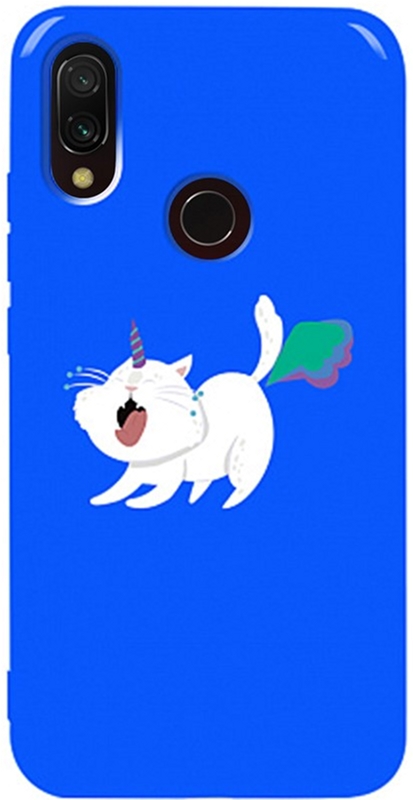 

Панель TOTO Pure TPU 2mm Print Case для Xiaomi Redmi 7 Cat Puk Blue