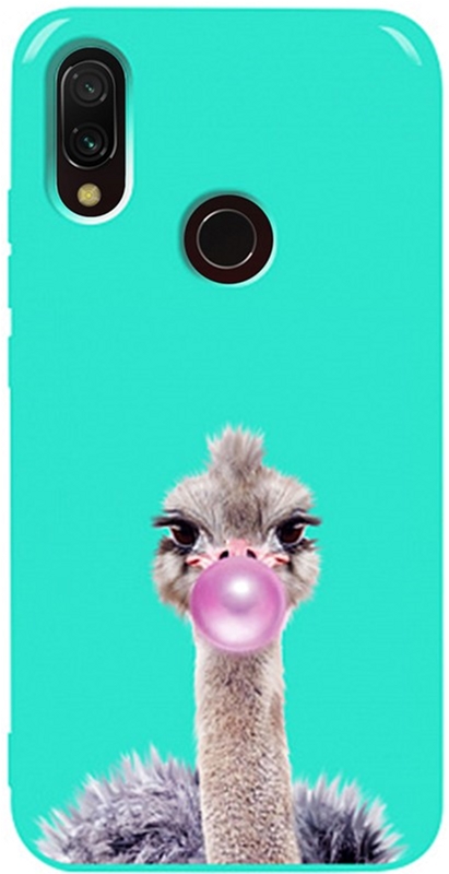 

Панель TOTO Pure TPU 2mm Print Case для Xiaomi Redmi 7 Ostrich Gum Mint
