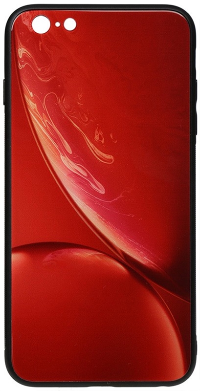 

Панель TOTO Print Glass Space Case для Apple iPhone 6 Plus/6s Plus Red