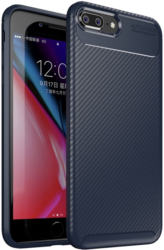 

Панель TOTO TPU Carbon Fiber 1.5mm Case для Apple iPhone 7 Plus/8 Plus Dark Blue