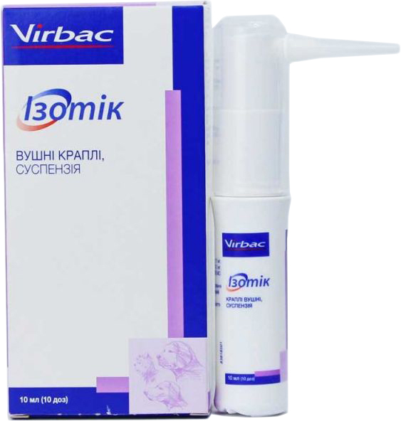 

Капли ушные Virbac Изотик лечебные 10 мл (V-ISOTIC-0010)
