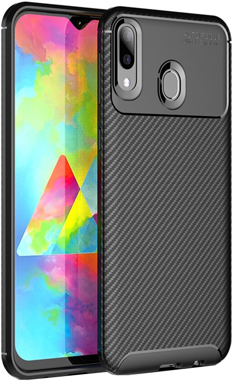 

Панель TOTO TPU Carbon Fiber 1.5mm Case для Samsung Galaxy M20 Black