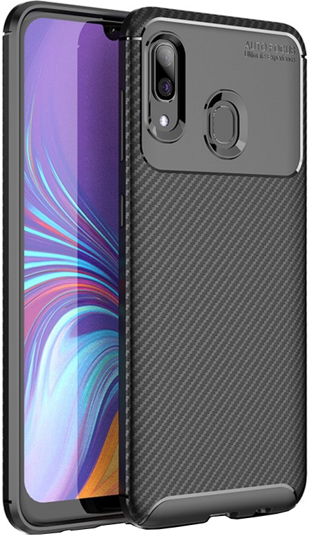 

Панель TOTO TPU Carbon Fiber 1.5mm Case для Samsung Galaxy A30 Black