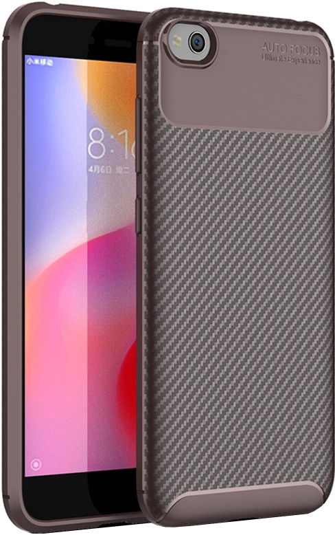 

Панель TOTO TPU Carbon Fiber 1.5mm Case для Xiaomi Redmi Go Coffee