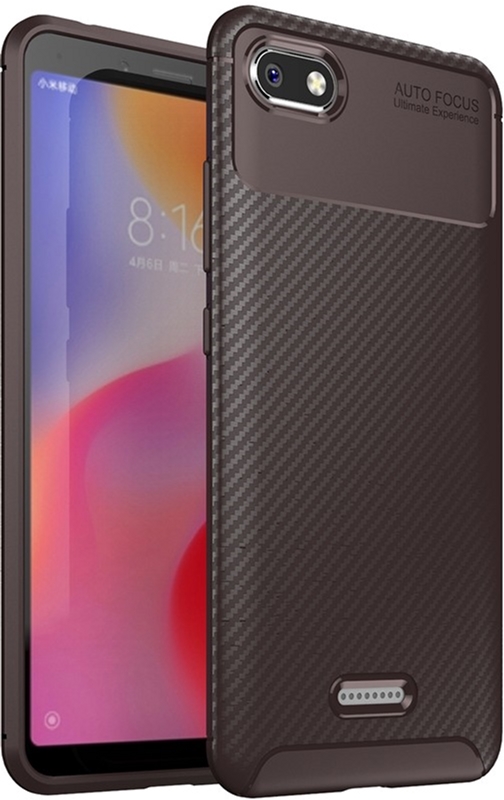 

Панель TOTO TPU Carbon Fiber 1.5mm Case для Xiaomi Redmi 6A Coffee