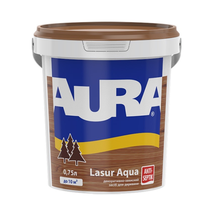 

Морилка Для Дерева Aura Lasur Aqua 0.75 л палисандр