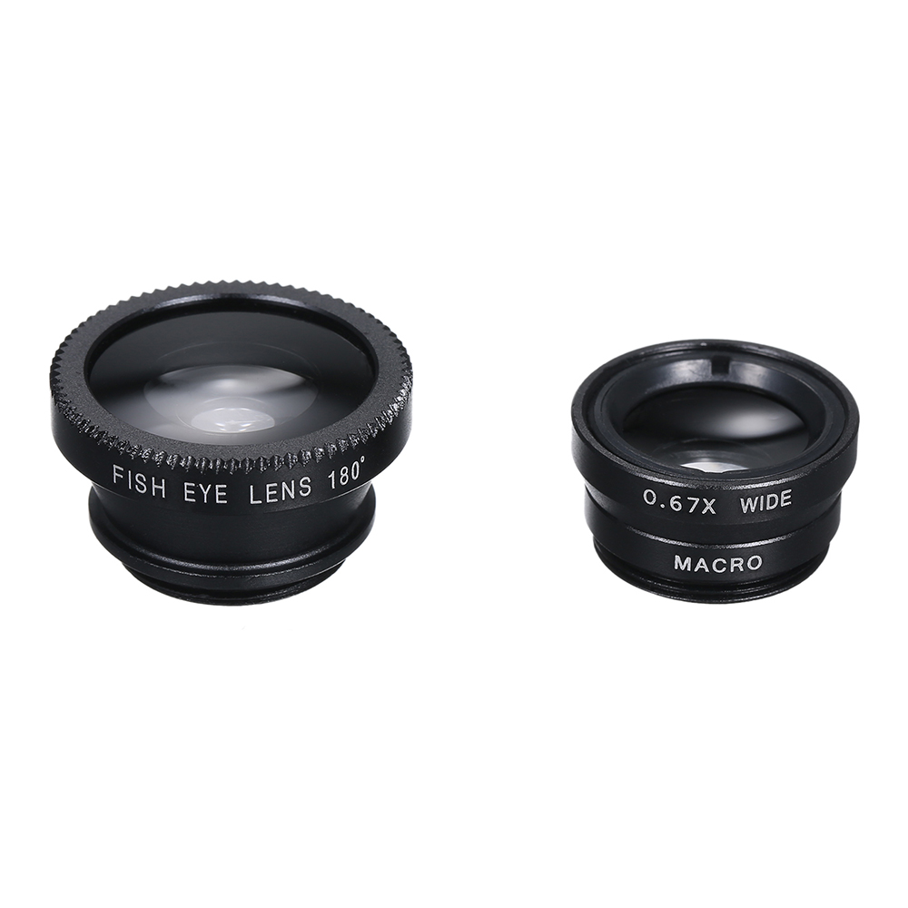 Набор объективов для смартфона U&P Wide Angle/Macro/Fisheye 3 шт Black  (WAZ-LEN1B) – фото, отзывы, характеристики в интернет-магазине ROZETKA от  продавца: ФОБАЙ | Купить в Украине: Киеве, Харькове, Днепре, Одессе,  Запорожье, Львове