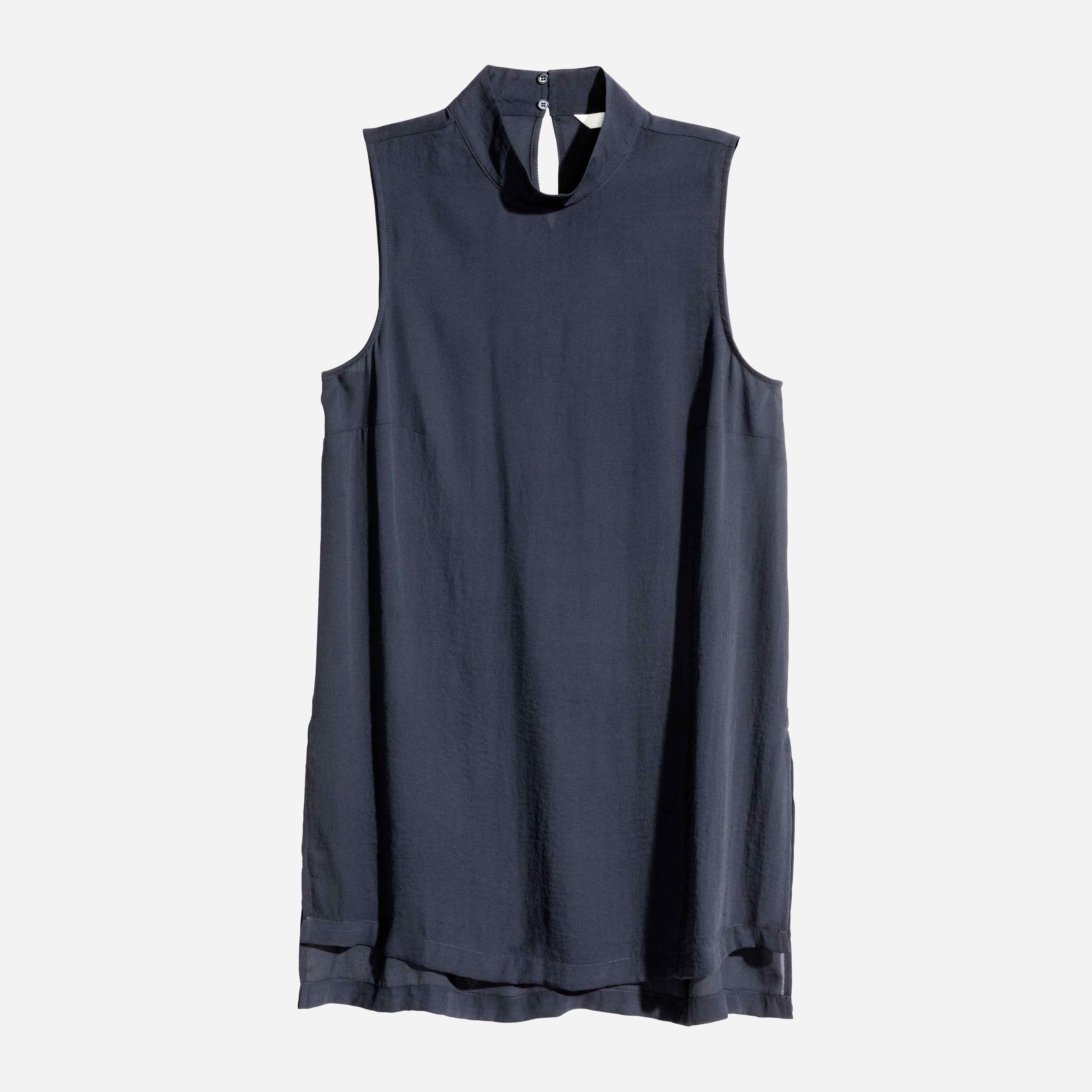 

Блузка H&M 4200744-AAQJ 32 Темно-синяя