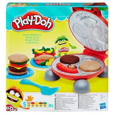 

Набор для творчества Hasbro Play-Doh Бургер гриль (B5521)