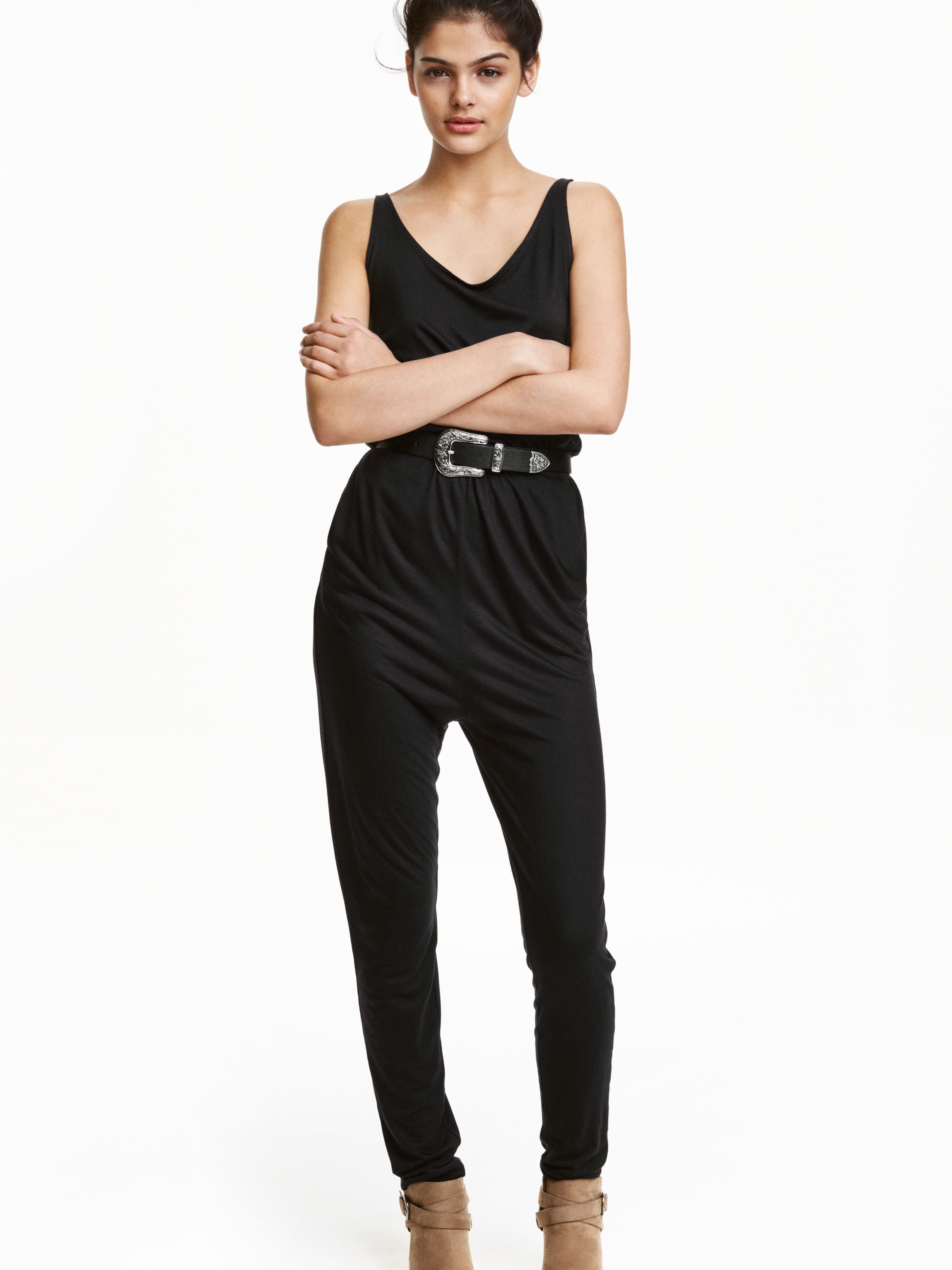 

Комбинезон H&M 3310934-AAAD S Черный