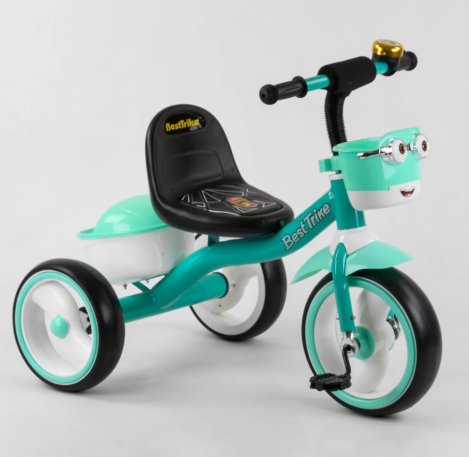 

Велосипед Best Trike колеса со звуком и светом 80627 Turquoise (80627)