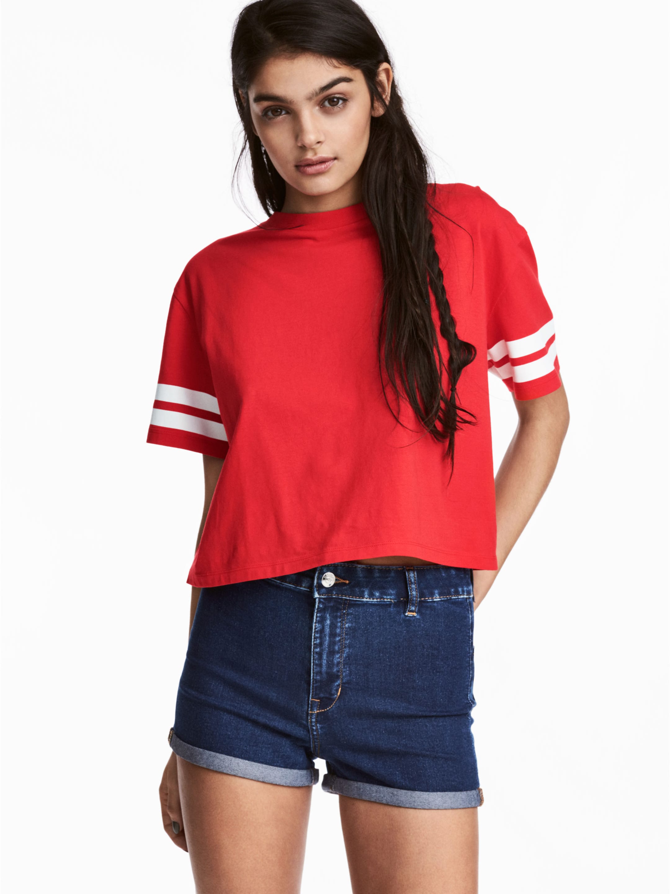 

Футболка H&M 4803725-ACVF M Красная