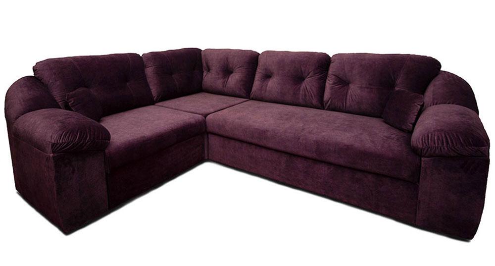 

Диван угловой Шейх (левый) Агат-М 300x225см Фиолетовый
