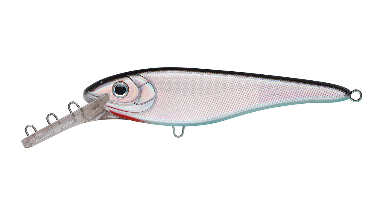 

Воблер Джеркбейт-Крэнк Strike Pro Bandit Deep Crankbait, 200 мм, 97,1 гр, Загл. 3,0м.-7,0м., Медленно всплывающий, цвет: A010-EP Black Back Silver, (EG-078LL#A010-EP) (107179)