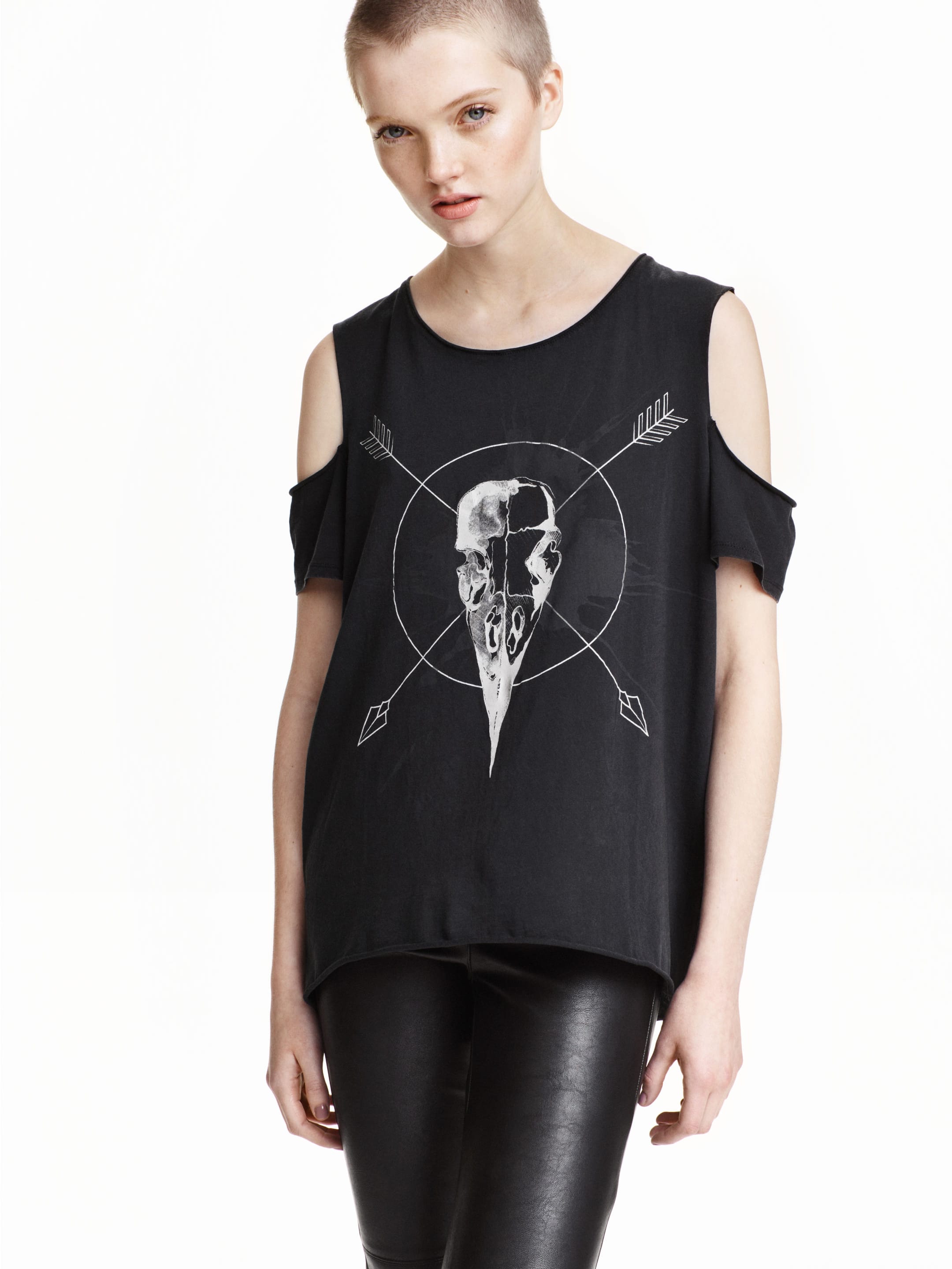 

Футболка H&M 3682403-AAPU M Черная