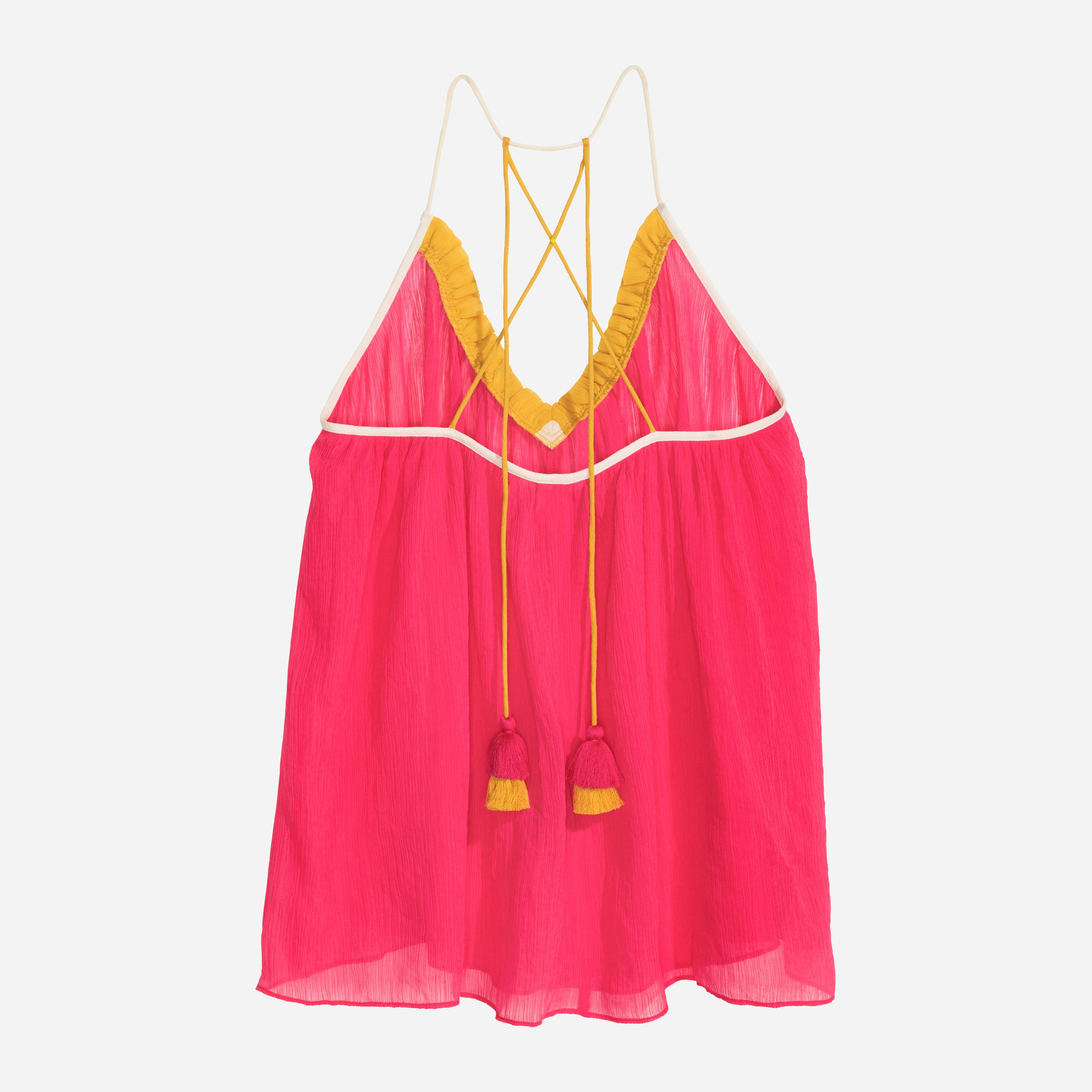

Майка H&M 4310434-ACVN 32 Малиновая