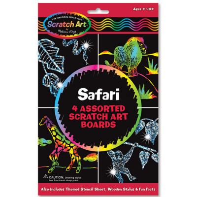 

Набор для творчества Melissa&Doug Набор царапок Сафари (MD5916)