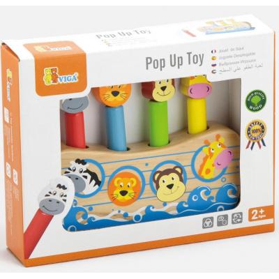 

Детская деревянная игрушка Viga Toys "Веселый ковчег" (50041)