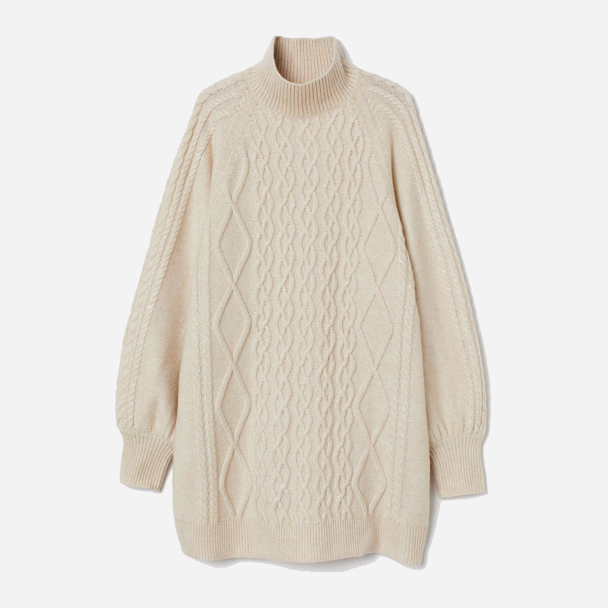 

Свитер H&M 9314672sm S Светло-бежевый