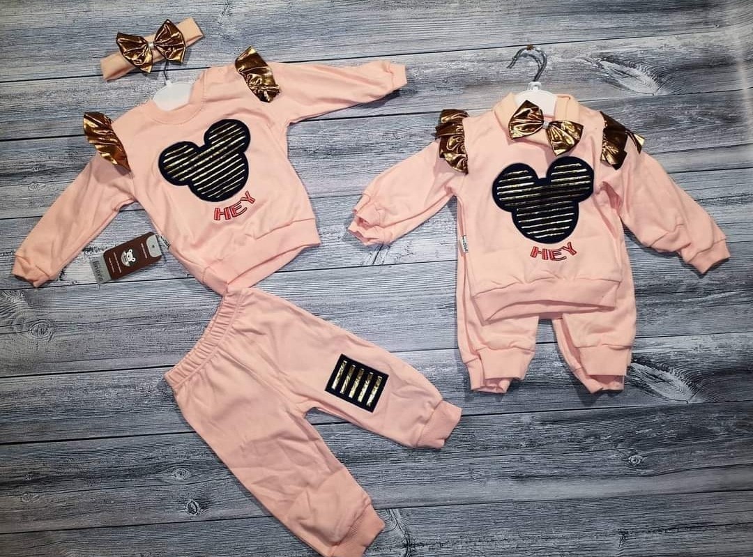 

Костюм Linora Hey 3мес 62 см персиковый