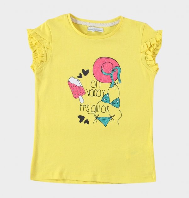 

Футболка Piazza Italia 40999 128 см Yellow