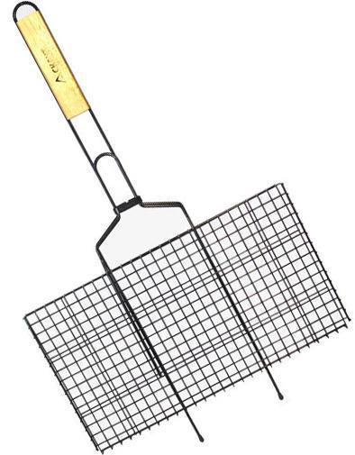 

Решетка для гриля Kamille Скаут с антипригарным покрытием 46*25.5см KM-0714 (IR03597)