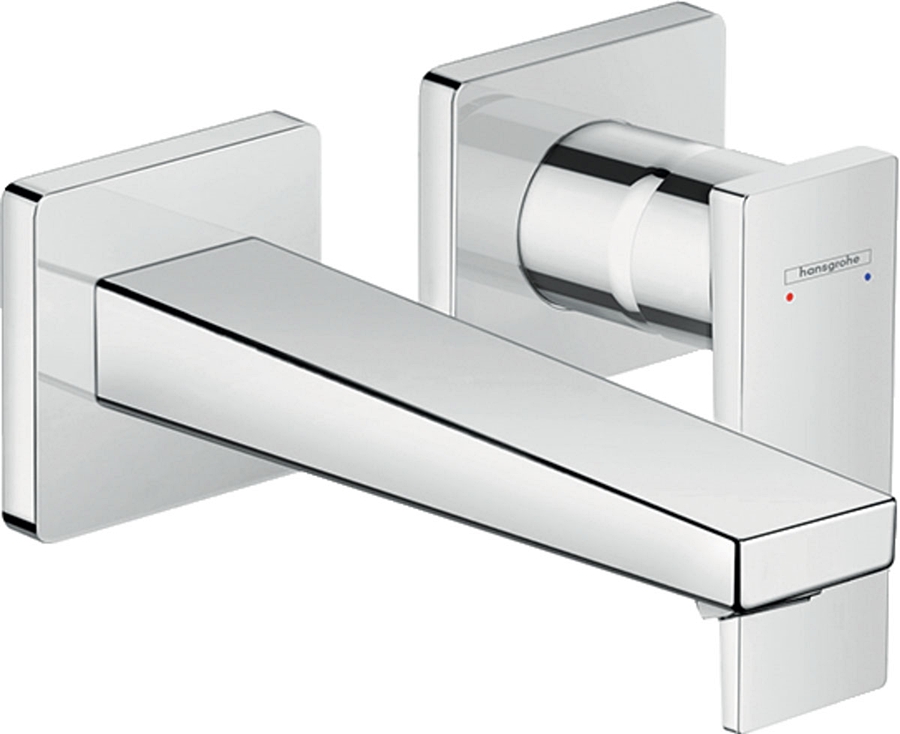 

Змішувач Hansgrohe Metropol для раковини зі стіни 165 мм хромований (32525000)