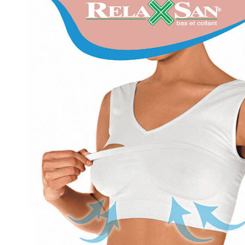 

Майка для кормящих женщин RelaxMaternity NURSING BRA арт.5700 Италия Relaxsan XL Бежевый (627-8146)