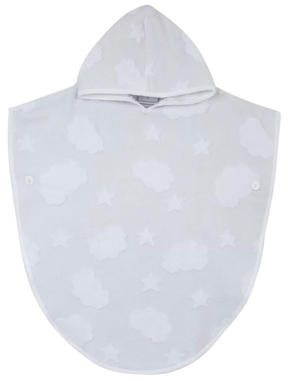 

Пончо детское Irya New Cloud Gri Pancosu 60х60+20 Серое (svt-2000022264464)