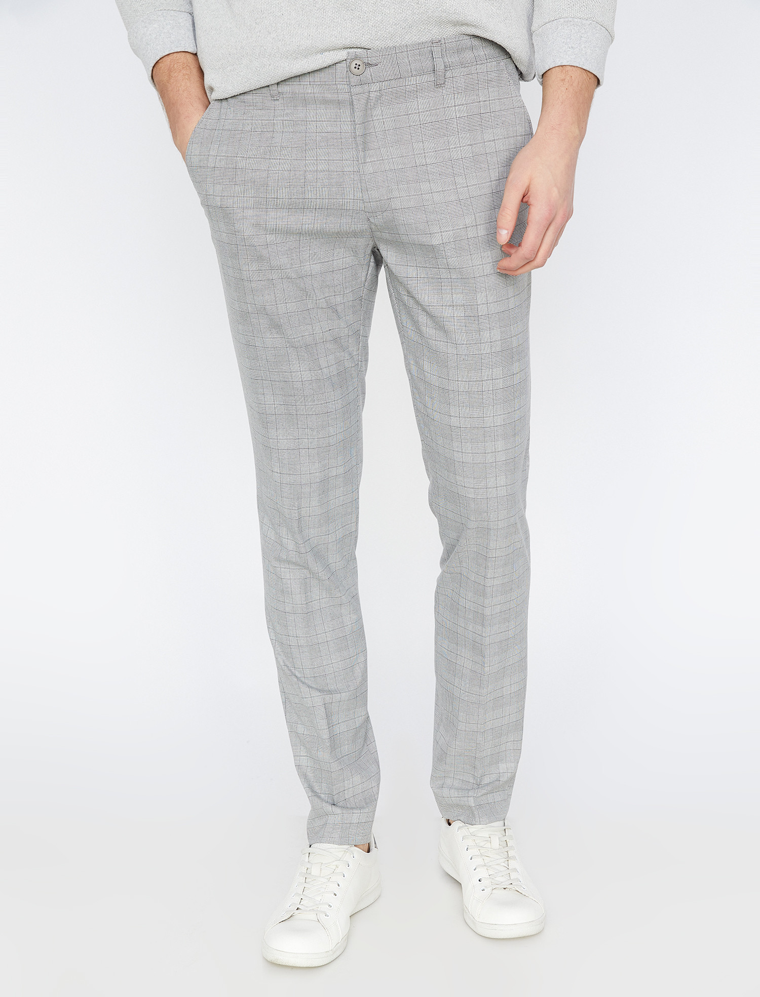 

Брюки Koton 9YAM41145NW-80W 46 Black Check