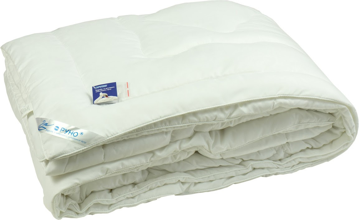 

Одеяло Руно Лебяжий пух полуторное 140*205 см тик/искусственный пух легкое белое арт.321.139ЛПКУ