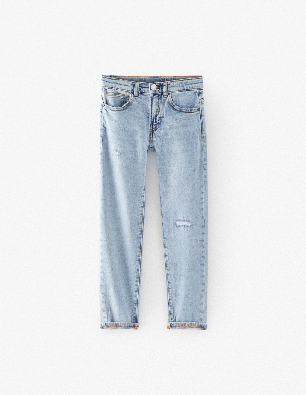 

Джинсы Zara ДМ003498 (8367/667/406) цвет голубой 128