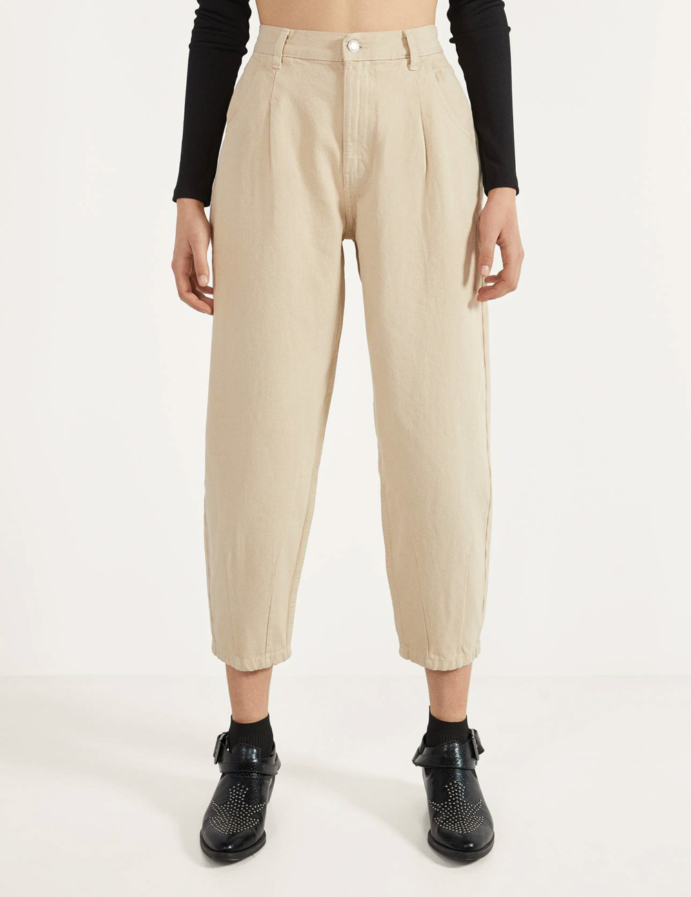 

Джинсы Bershka Ж1064562 (0032/335/710) цвет бежевый, Джинсы Bershka Ж1064562 (0032/335/710) цвет бежевый XXS