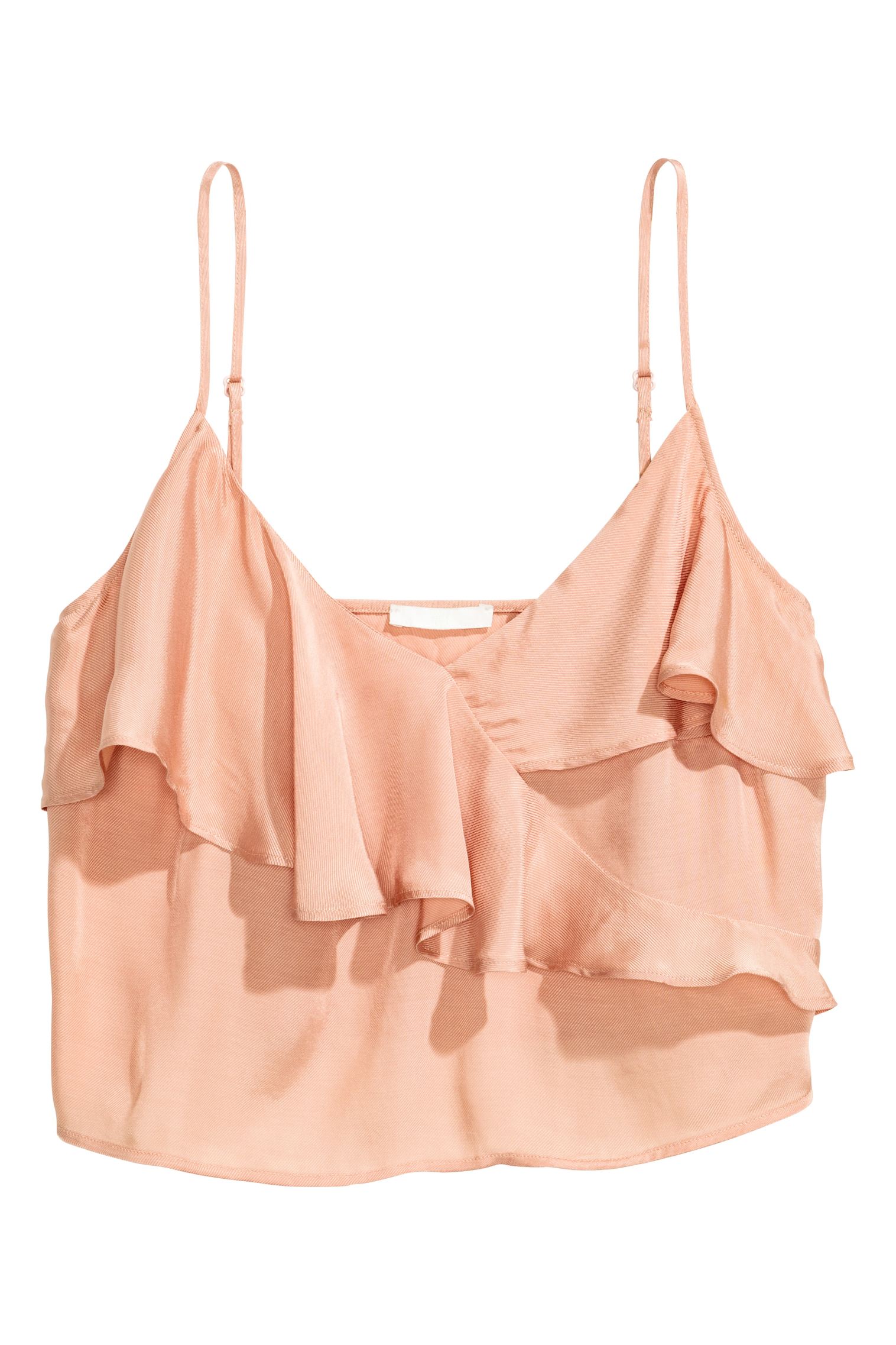 

Топ H&M Ж1063664 цвет бежевый XL
