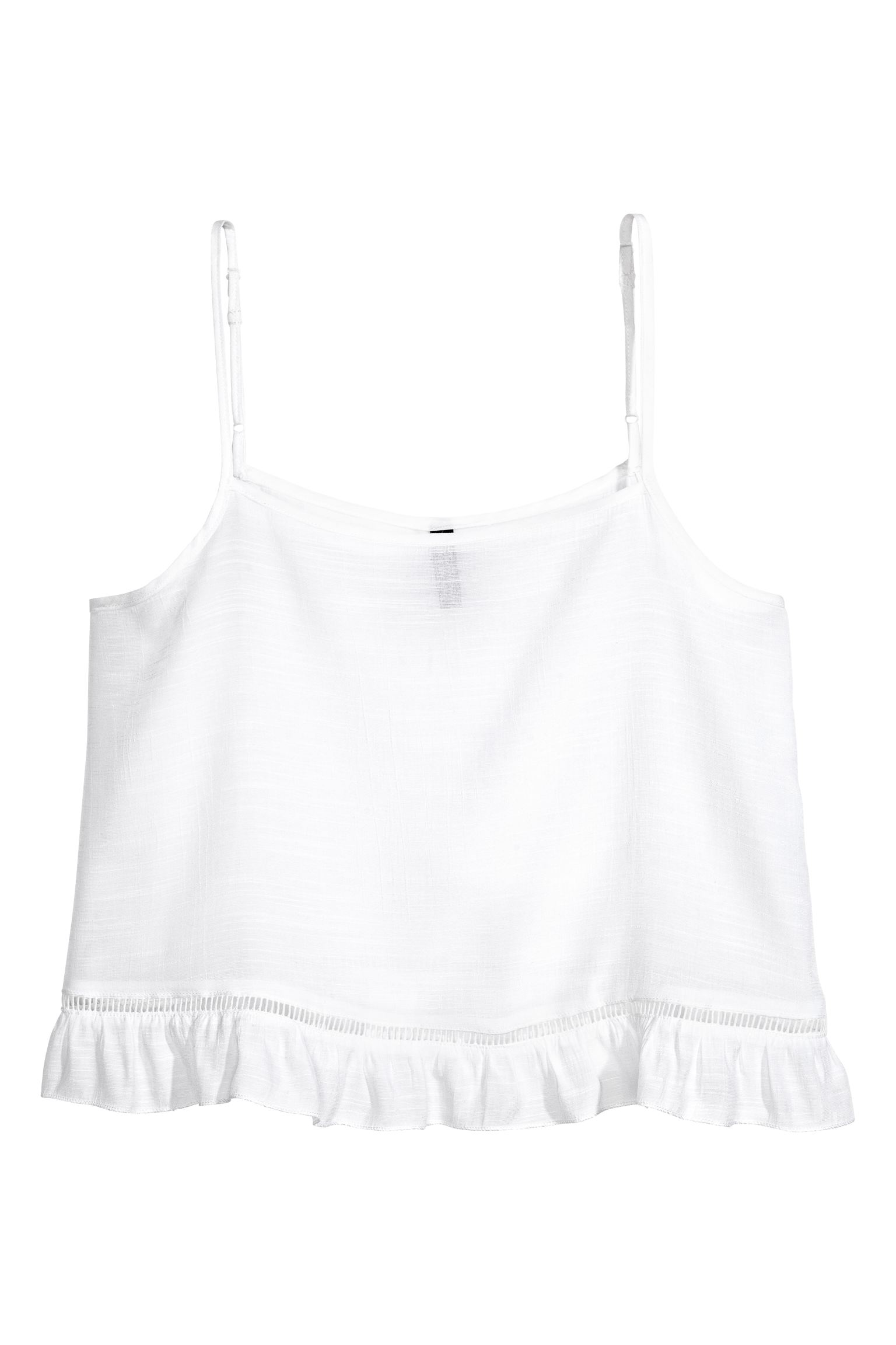 

Майка H&M Ж1063678 цвет белый 3XL