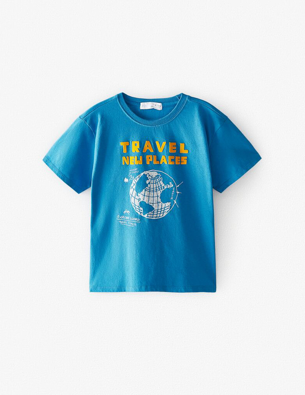 

Футболка Zara ДМ003478 (4805/675/420) цвет синий 152