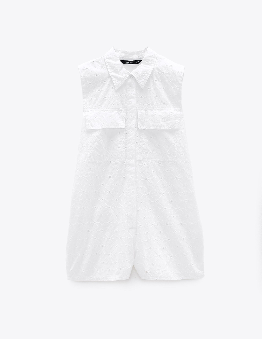 

Комбинезон Zara Ж1060421 (0881/301/250) цвет белый S