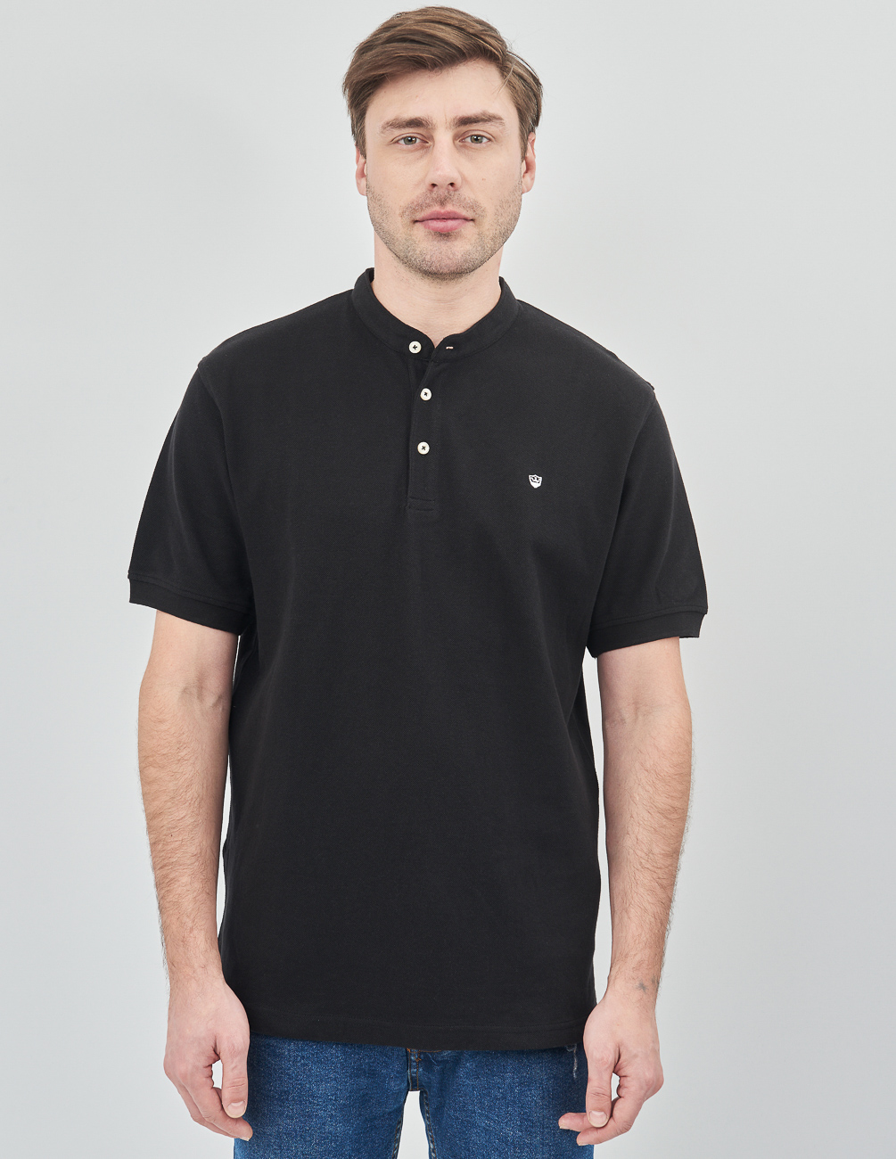

Поло к/р Zara М0109234 (9240/352/800) цвет черный S