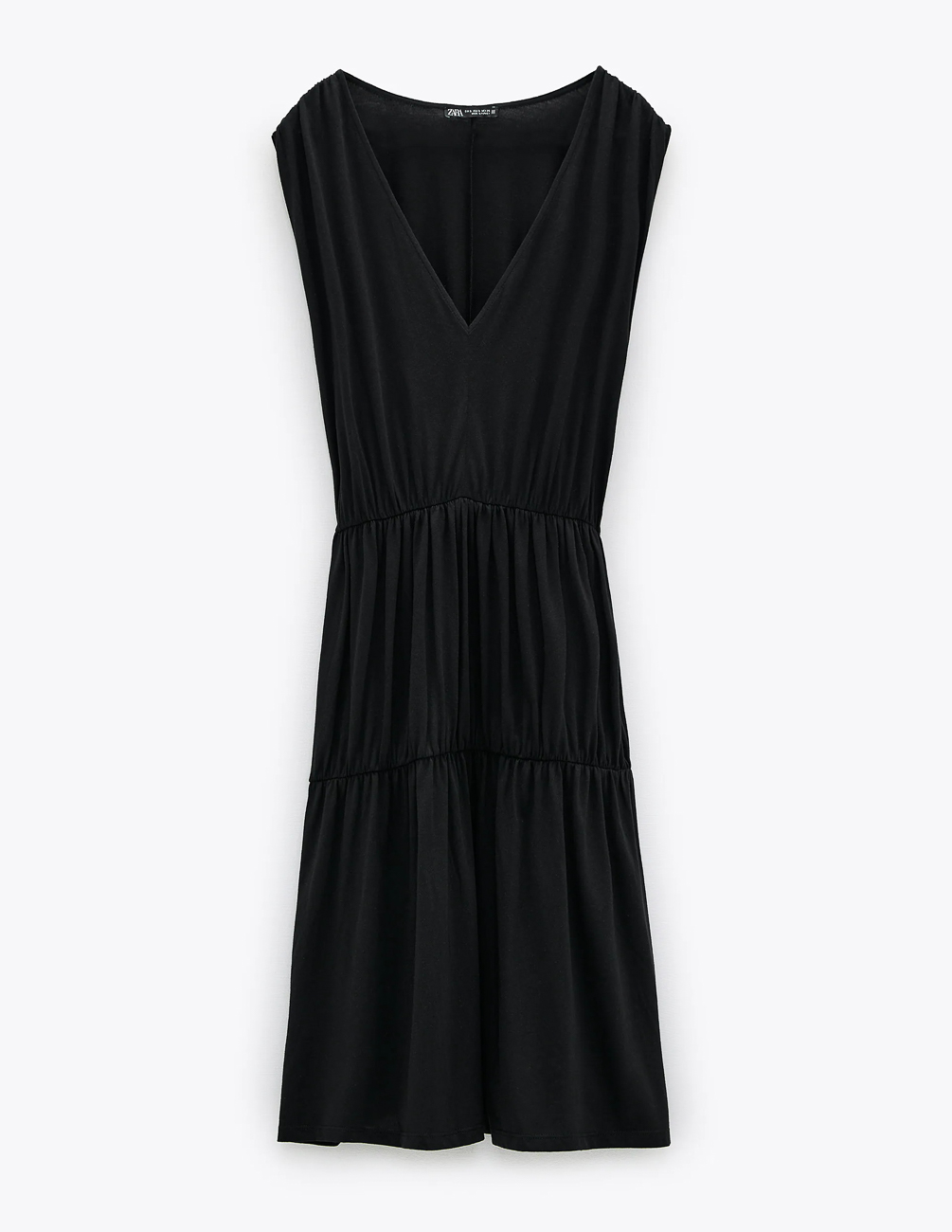 

Платье Zara Ж1059903 (5580/627/800) цвет черный L
