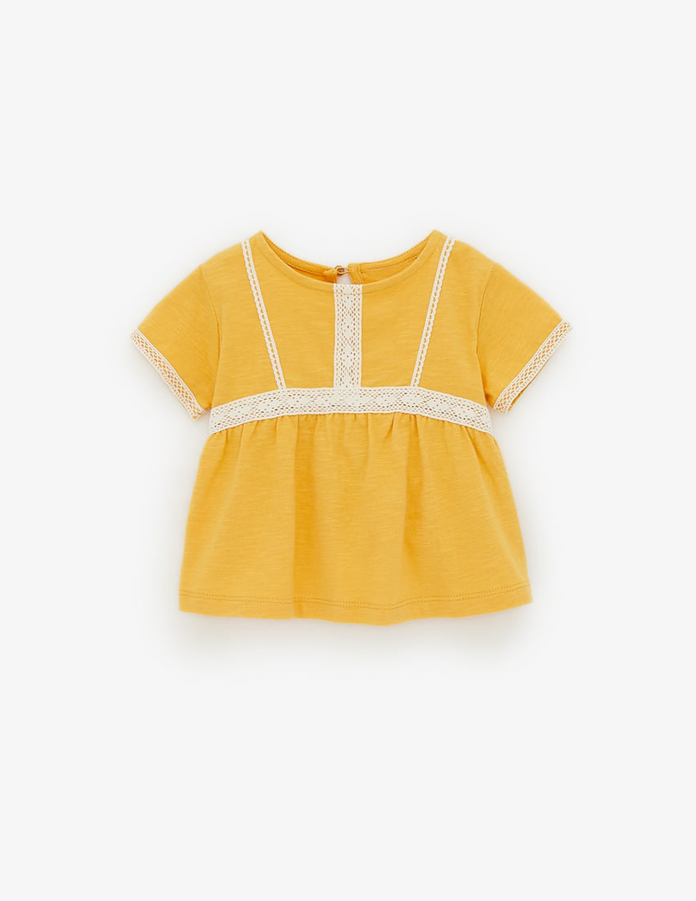 

Футболка Zara ДД004270 (2211/550/703) цвет желтый 86