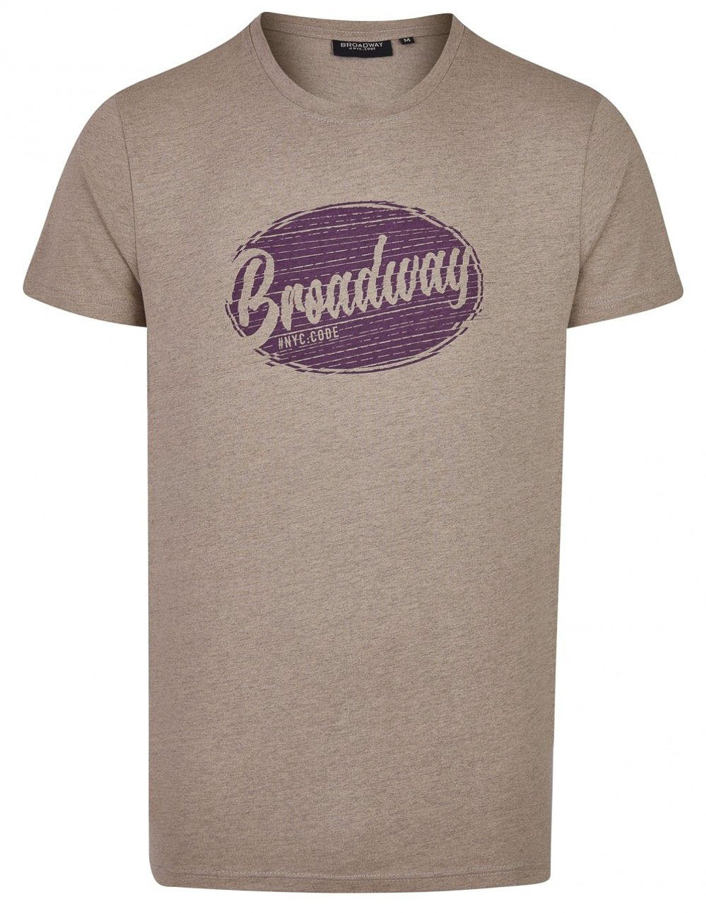 

Футболка BROADWAY М0109542 цвет бежевый XXL