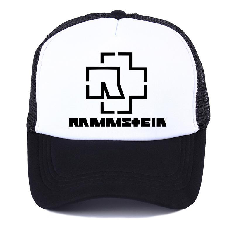 

Кепка Тракер Rammstein Рамштайн Черная