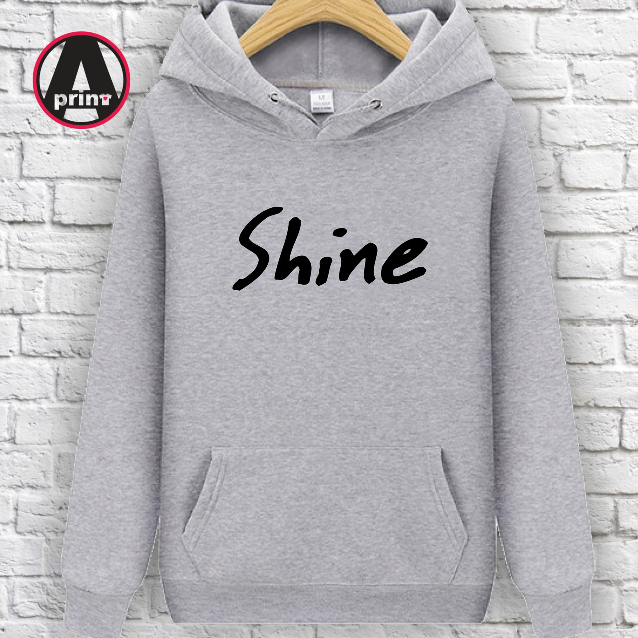 

Худи с принтом "shine, Худи с принтом "shine" XL