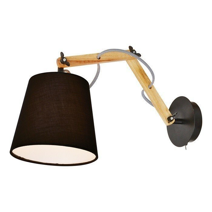 

Настенный светильник Arte Lamp A5700Ap-1Bk Pinocchio