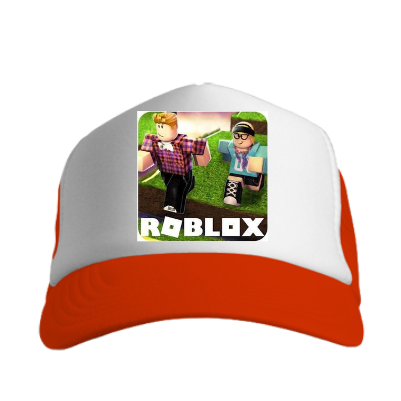 

Кепка Тракер Роблокс Roblox Оранжевая