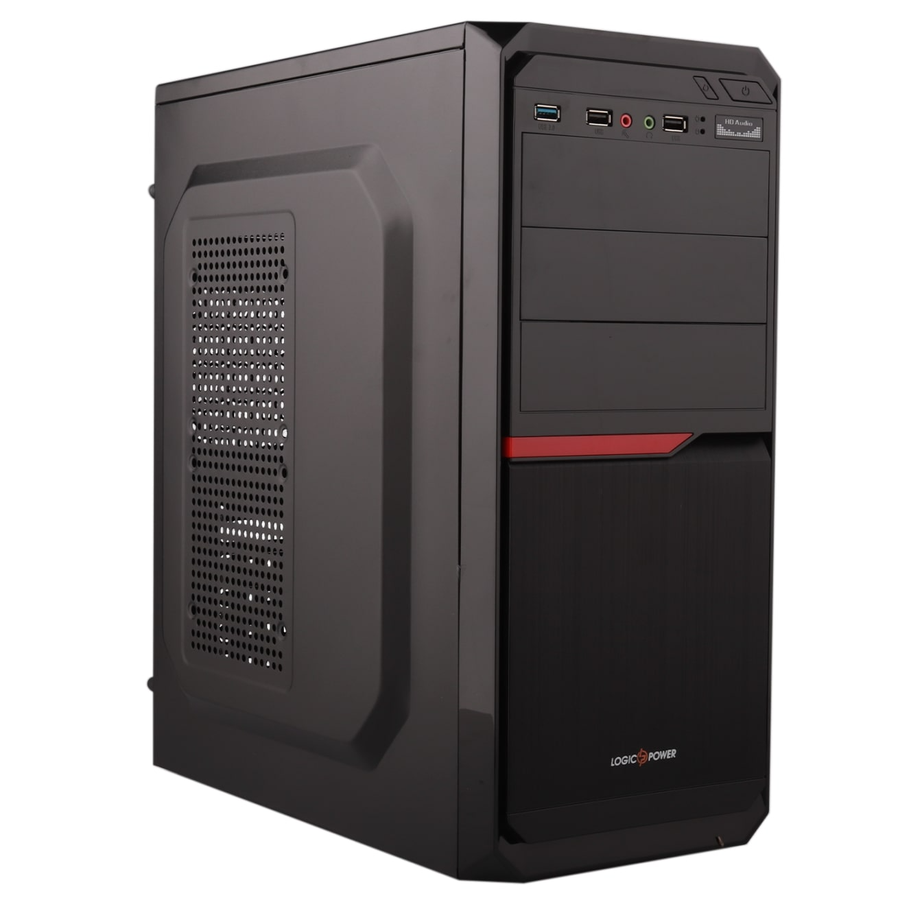 

Корпус Logicpower 2011-400W 8см, 2хUSB2.0, 1xUSB3.0, Black