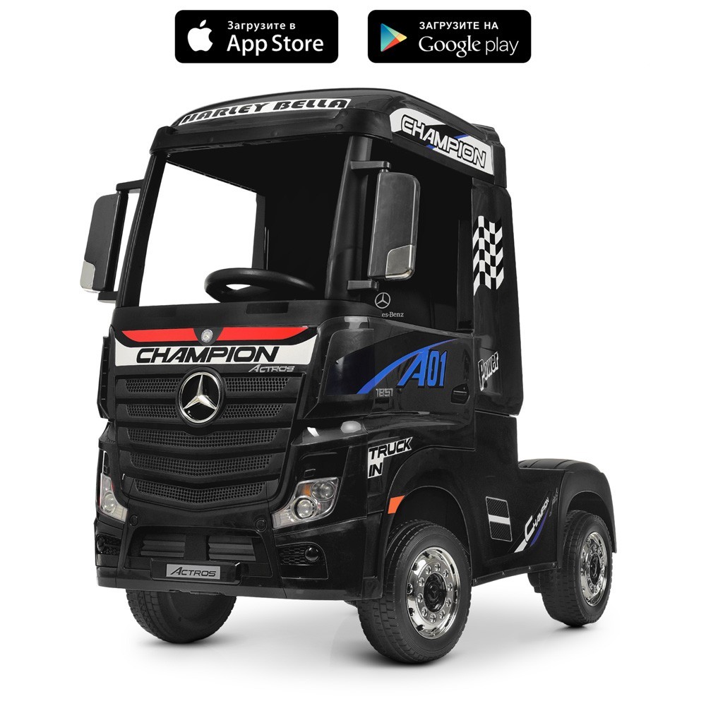 

Грузовик Mercedes Черный M 4208EBLR-2