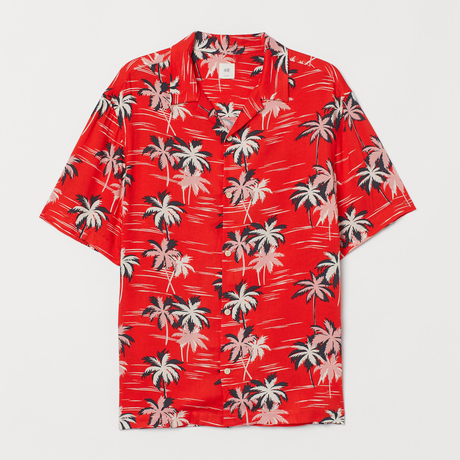 

Рубашка H&M 2005-8302731 L Красная