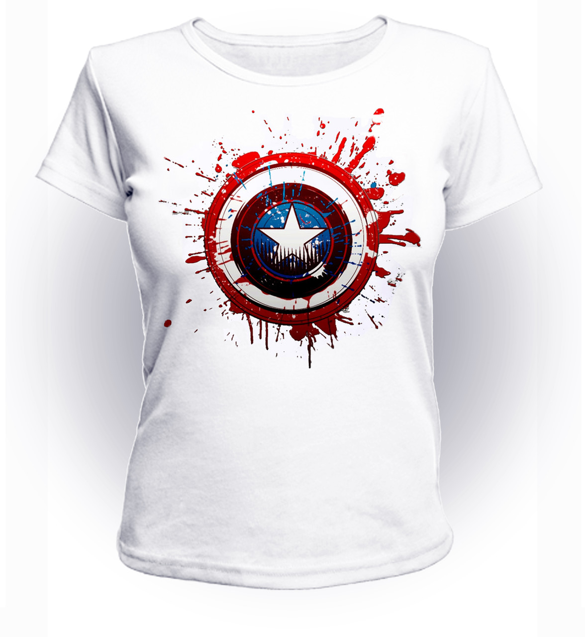 

Футболка GeekLand Капитан Америка Captain America shield CA.01.025 (FU21CA.01.025/wom-XXL)